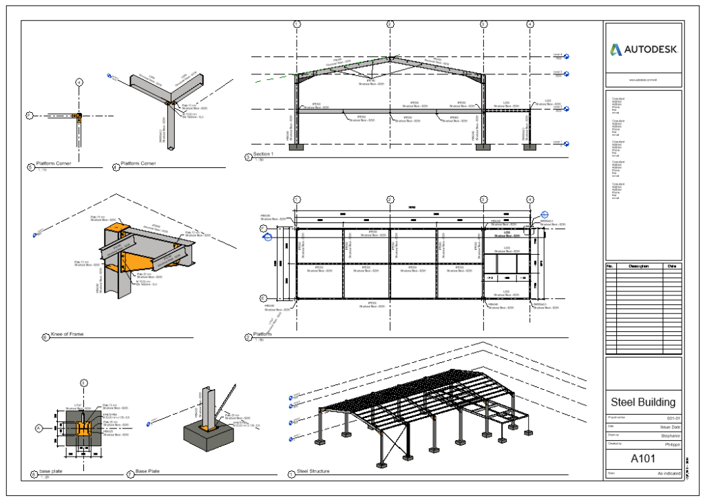 Structural detail drawings 