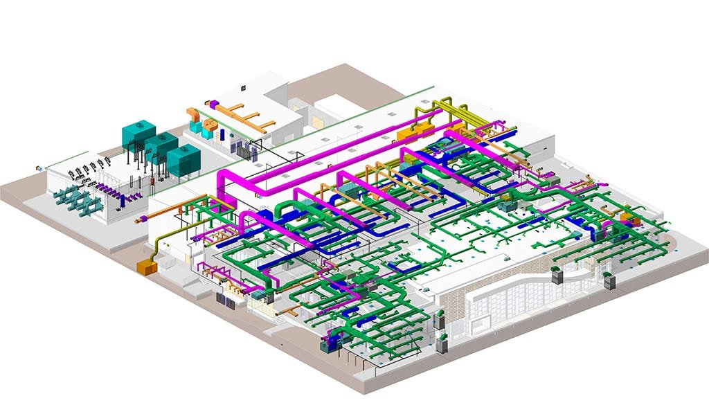 mep plans construction