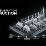 electric substation construction