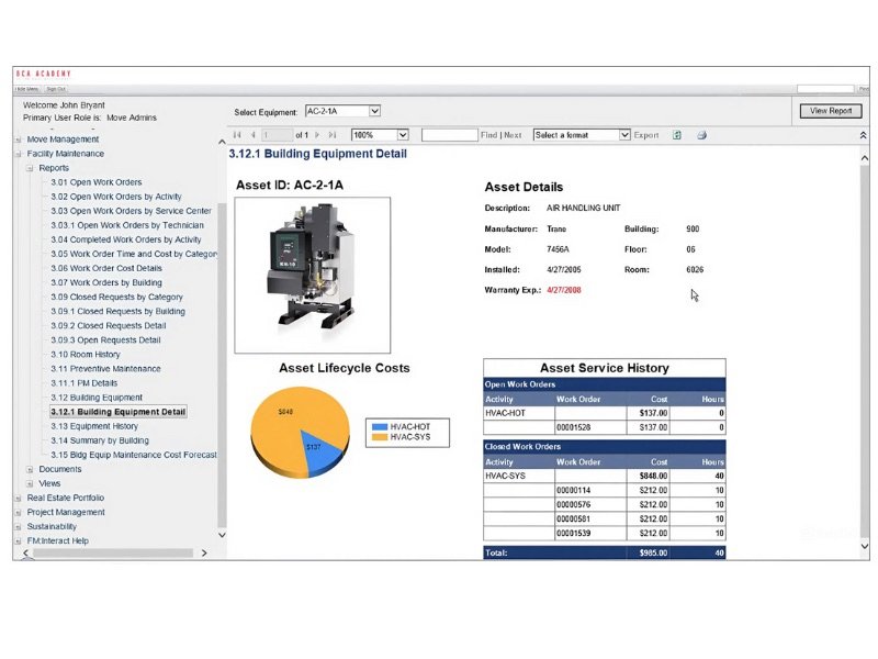 BIM for Building Maintenance