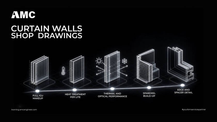 Curtain Wall Shop Drawings
