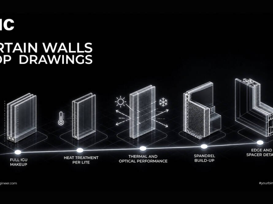 Curtain Wall Shop Drawings